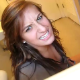 A cute girl is video-recorded by her friend as she tries to push out a turd while sitting on a toilet. This is a rather brief video, and there are no pooping sounds heard.